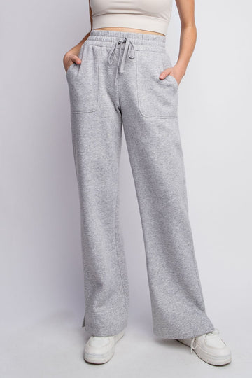 Drawstring Straight Leg Sweatpants