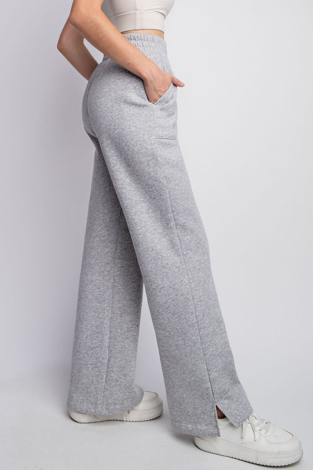 Drawstring Straight Leg Sweatpants